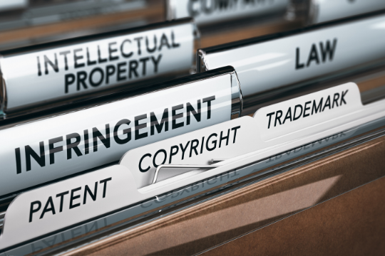 patent, copyright, and trademark