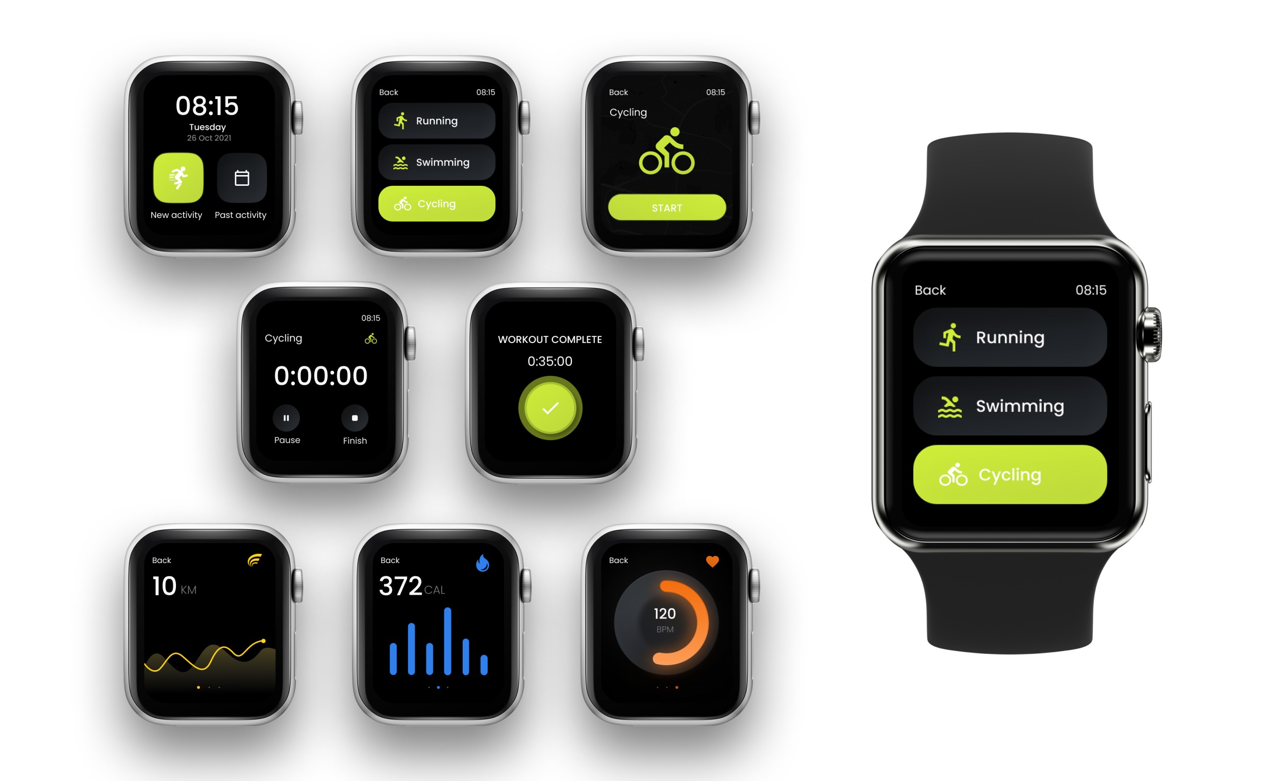 Wearable best sale app ios