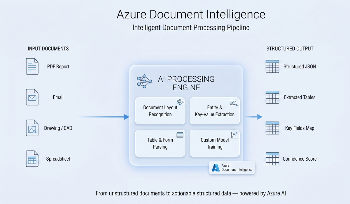 Side-by-side workflow comparison: basic Documents to Dashboard pipeline versus the complete Documents to Extraction to Context to Decision to Action pipeline